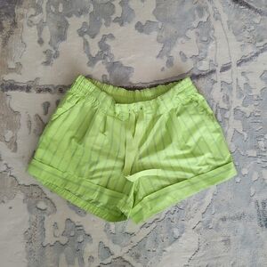 Lululemon Athletica Lime Green Athletic Shorts Suze 10